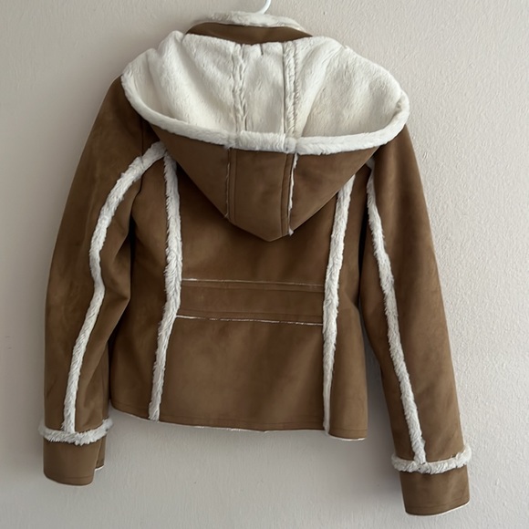 Faux Fur Shearling Jacket - Picture 4 of 5